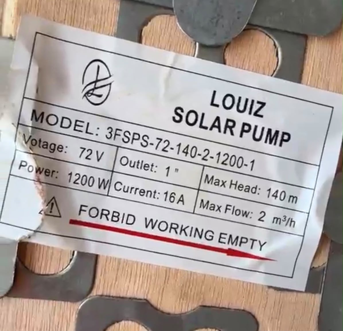 screw-type DC solar pump